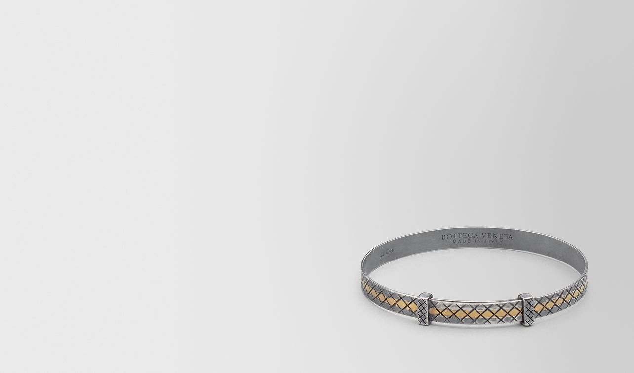 antique silver/yellow gold patina bracelet landing