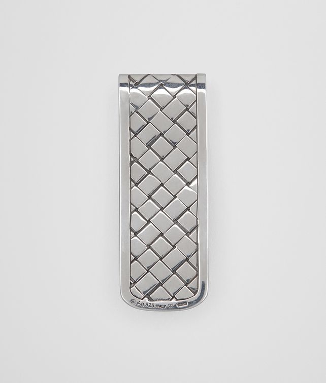 BOTTEGA VENETA NATURAL CHALCOPYRITE/ANTIQUE SILVER MONEY CLIP Other Jewellery Man fp