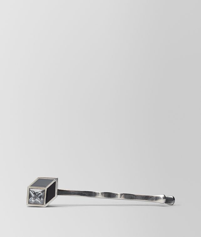 BOTTEGA VENETA BARRETTE EN ARGENT/ÉMAIL/ZIRCON CUBIQUE Autre bijou Femme fp