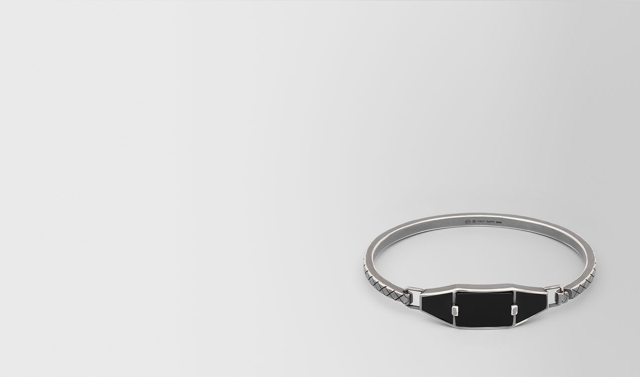 onyx/silver/enamel bracelet landing