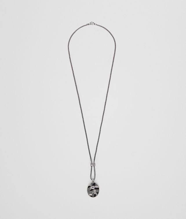 BOTTEGA VENETA CUBIC ZIRCONIA/ENAMEL/SILVER NECKLACE Necklace Woman fp