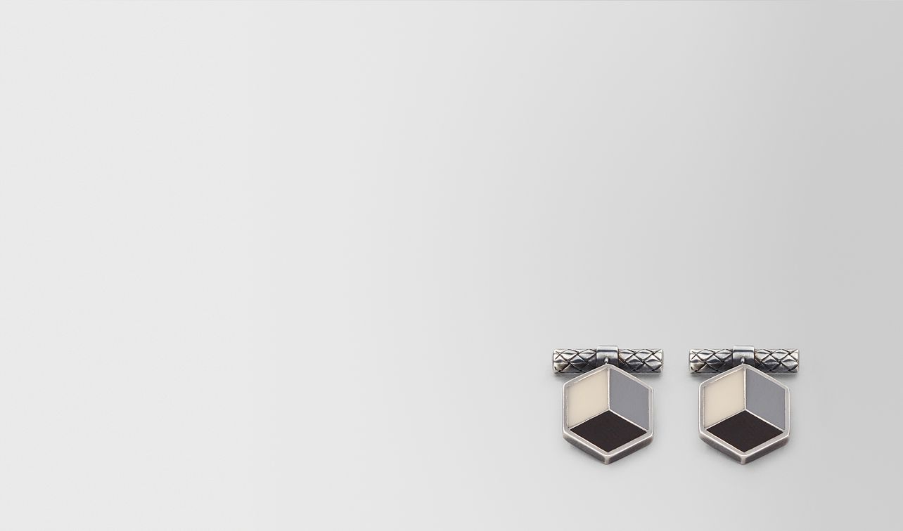 multicolor silver cufflinks landing