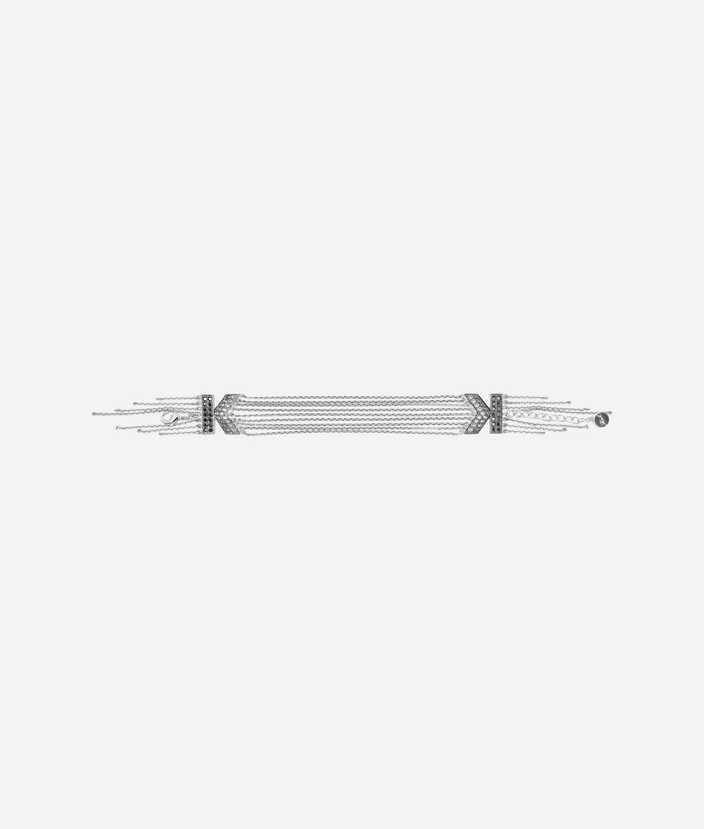 KARL LAGERFELD Double K Fringe Bracelet Bracelet Woman f