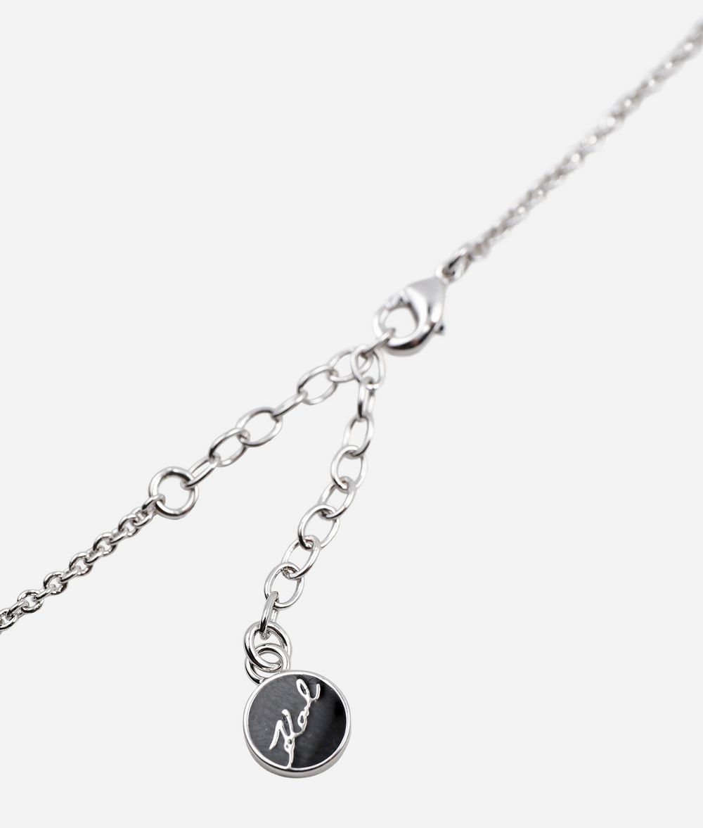 KARL LAGERFELD Collier à double rangée K/IKONIK Collier Femme d