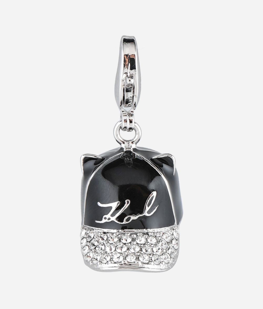 KARL LAGERFELD Breloque casquette K/IKONIK Charm Femme f