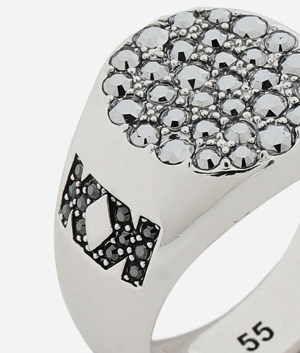 KARL LAGERFELD Double K Signet Ring Ring Woman d
