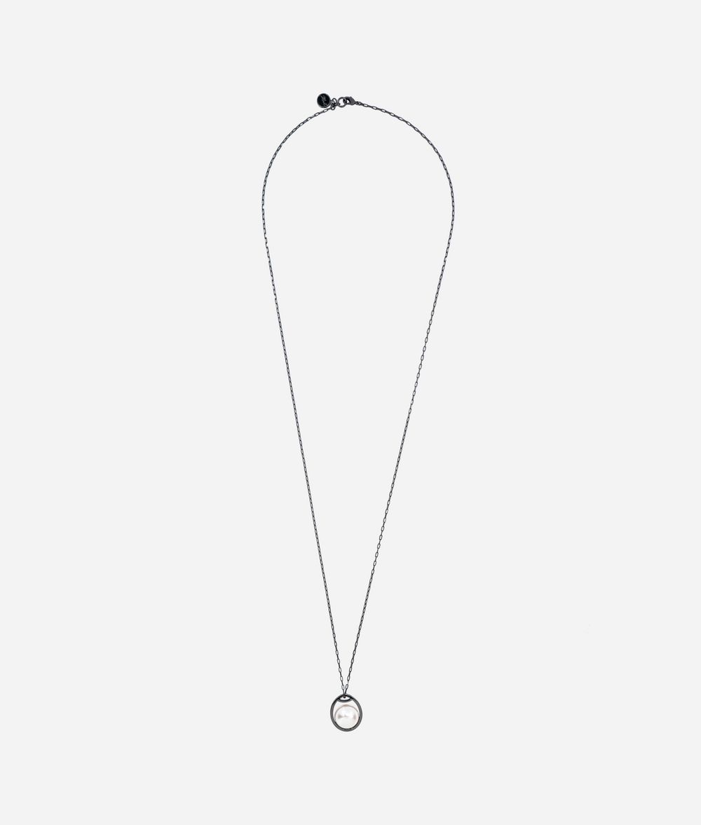 KARL LAGERFELD Long collier K/IKONIK Collier Femme f