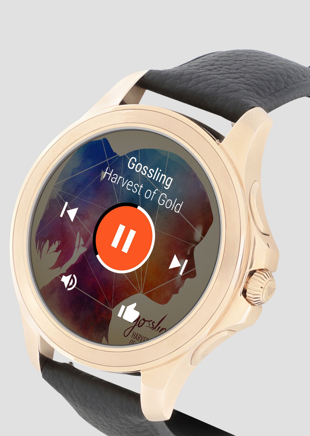 emporio armani men's touchscreen smartwatch