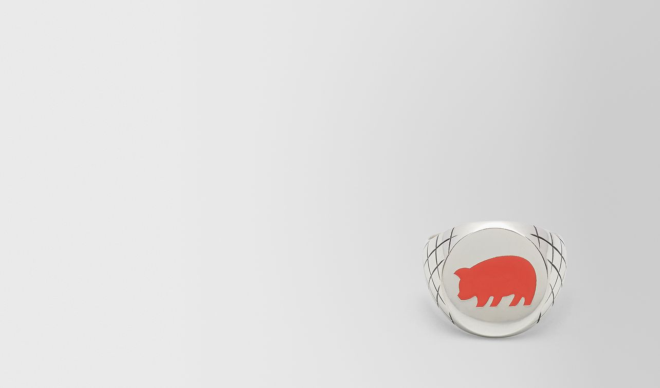 ring in enamel and silver landing