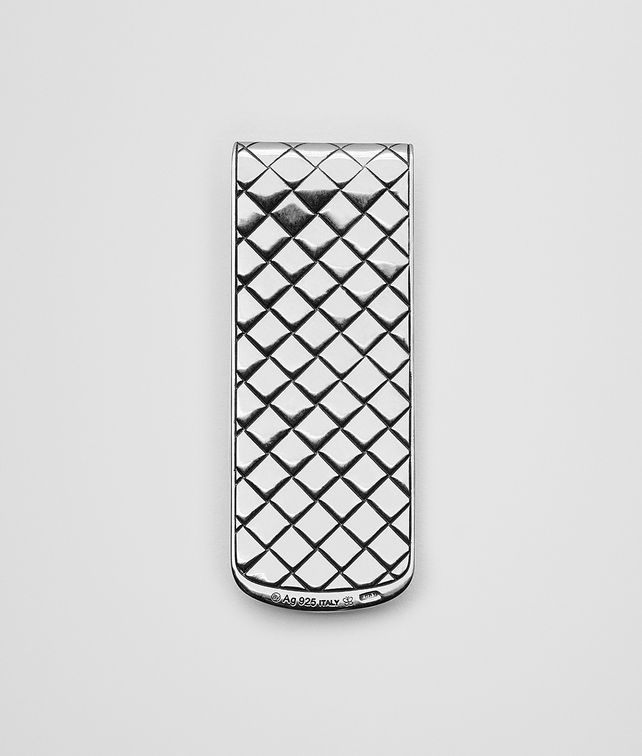 BOTTEGA VENETA MONEY CLIP IN ENAMEL AND SILVER Other Jewellery Man fp