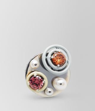 RING IN PEARL AND ZIRCONIA