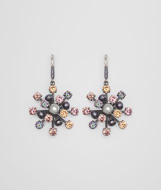 EARRING IN PEARL AND ZIRCONIA