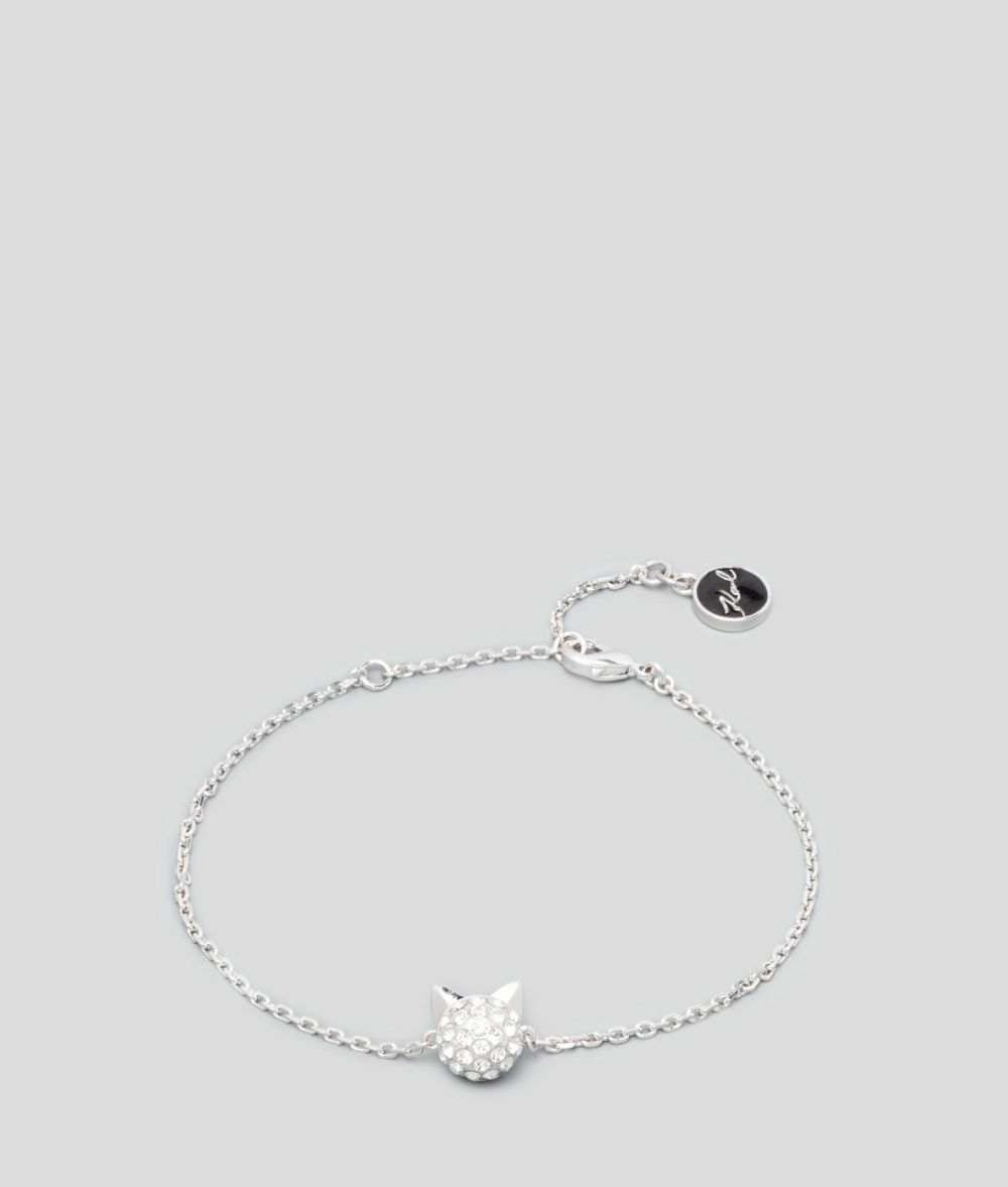 KARL LAGERFELD Bracelet en cristal Choupette Bracelet Femme d