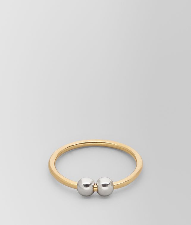 BOTTEGA VENETA RING IN STERLING SILVER Ring Woman fp