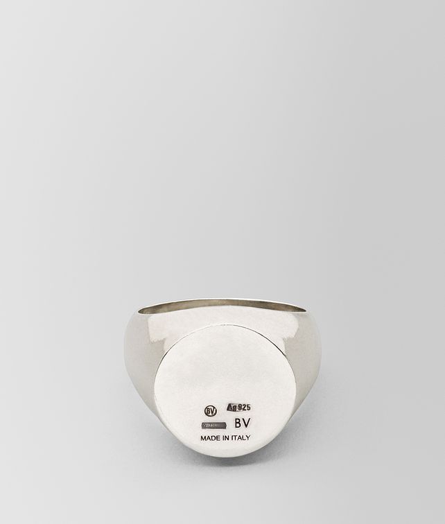 BOTTEGA VENETA RING IN STERLING SILVER Ring Man fp