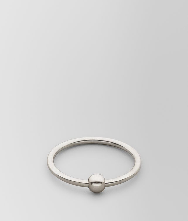 BOTTEGA VENETA RING IN STERLING SILVER Ring Woman fp