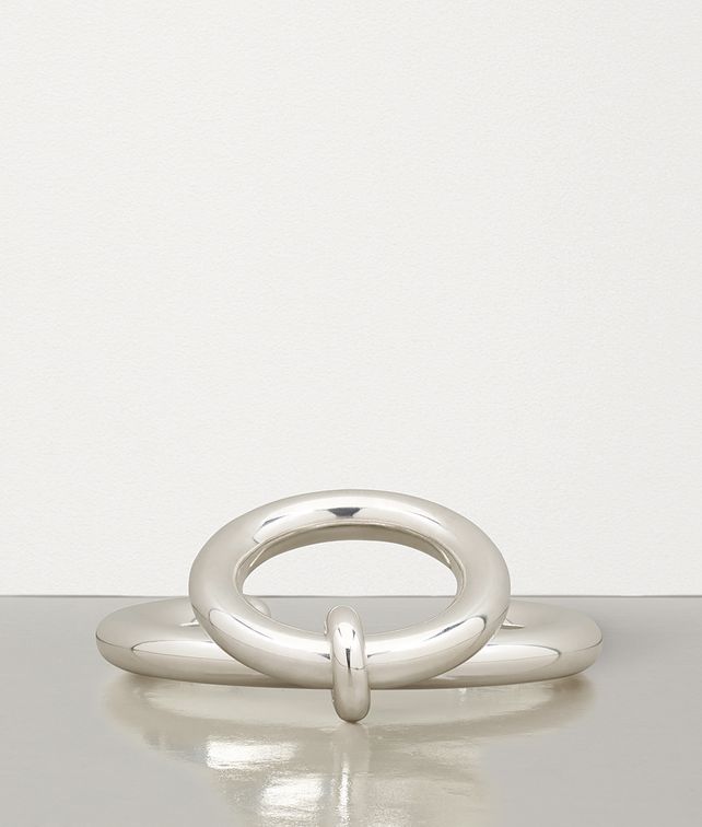 BOTTEGA VENETA BRACELET IN STERLING SILVER Bracelet Woman fp