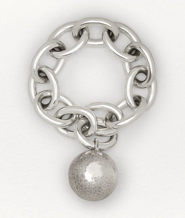 BOTTEGA VENETA BRACELET IN STERLING SILVER Bracelet Woman fp