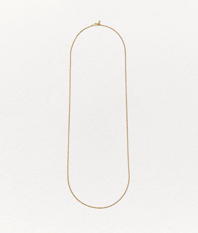 BOTTEGA VENETA NECKLACE IN STERLING SILVER Necklace E fp