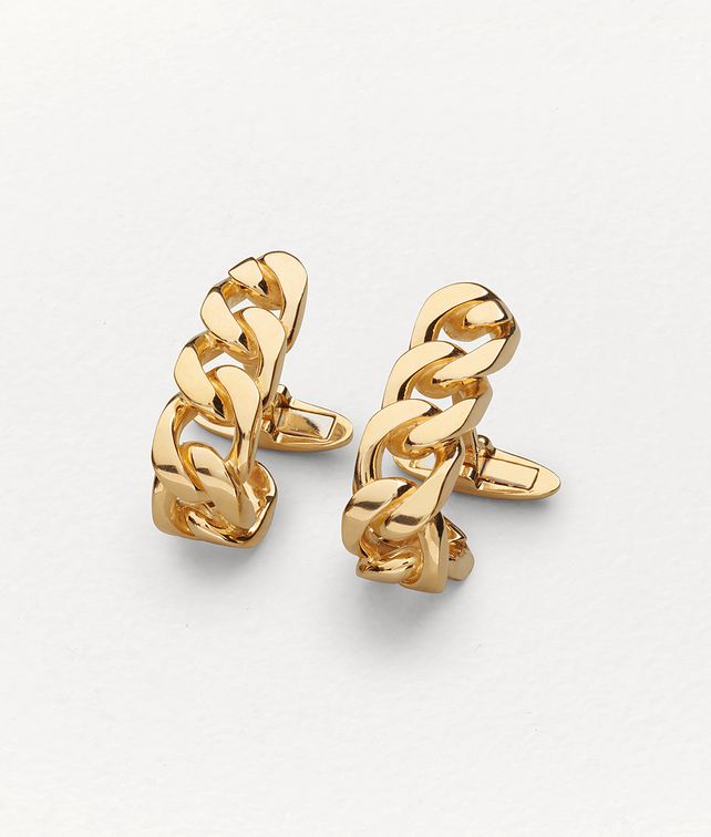 BOTTEGA VENETA CUFFLINKS IN STERLING SILVER Other Jewellery Man fp