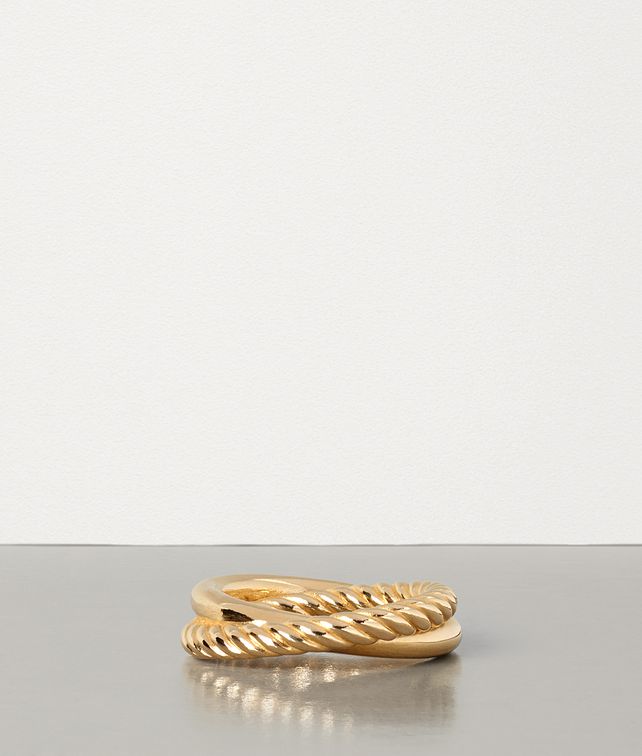 BOTTEGA VENETA RING IN STERLING SILVER Ring Woman fp