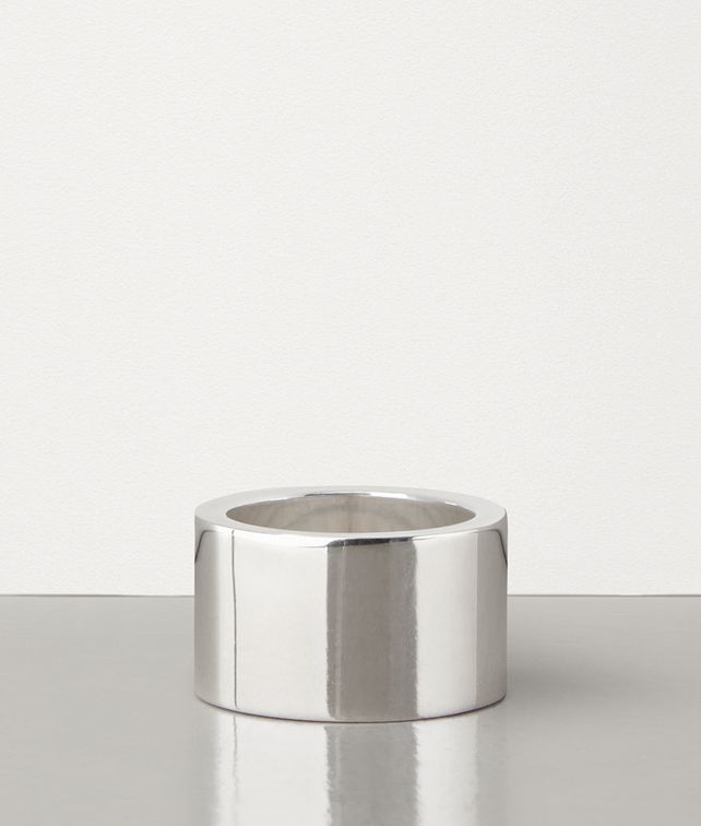 BOTTEGA VENETA RING IN SILVER Ring Man fp