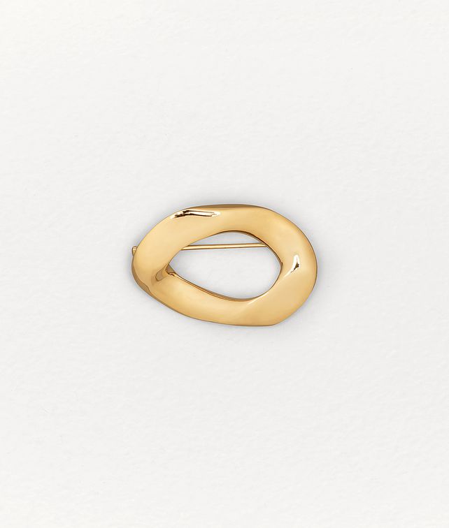BOTTEGA VENETA BROOCH IN SILVER Other Jewellery Man fp