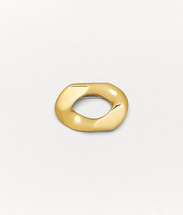 BOTTEGA VENETA BROOCH IN SILVER Other Jewellery Man fp