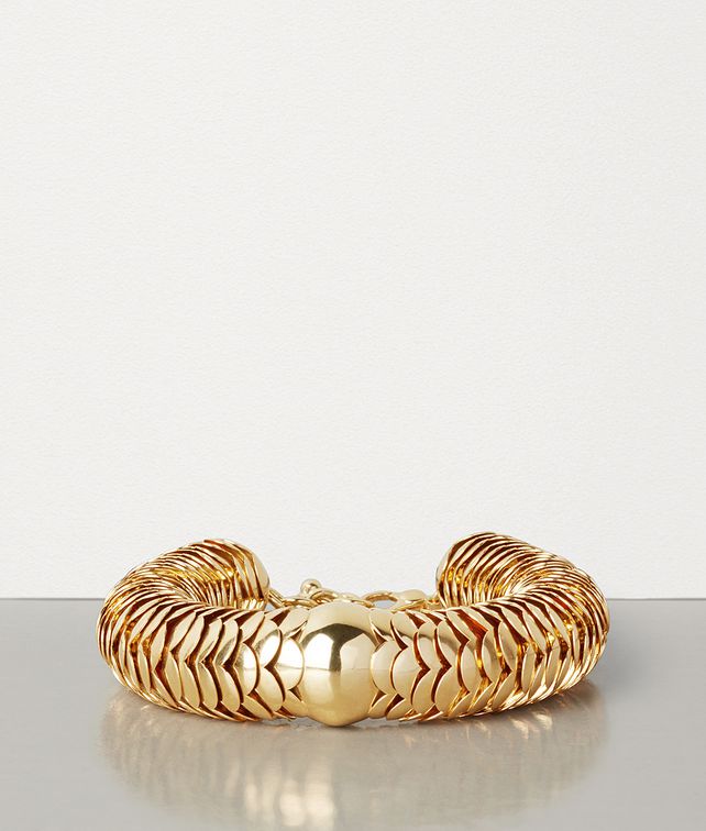 BOTTEGA VENETA BRACELET IN GOLD-PLATED SILVER Bracelet Woman fp