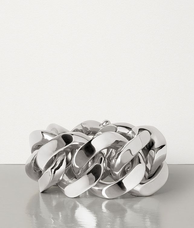 BOTTEGA VENETA BRACELET IN STERLING SILVER Bracelet Woman fp