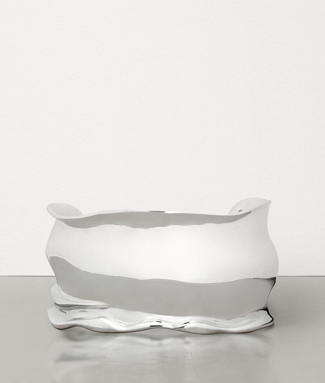 BOTTEGA VENETA BRACELET IN STERLING SILVER Bracelet Woman fp
