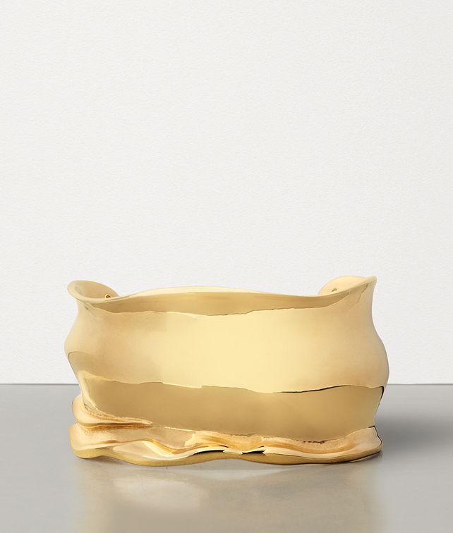 BOTTEGA VENETA BRACELET IN GOLD PLATED SILVER Bracelet Woman fp