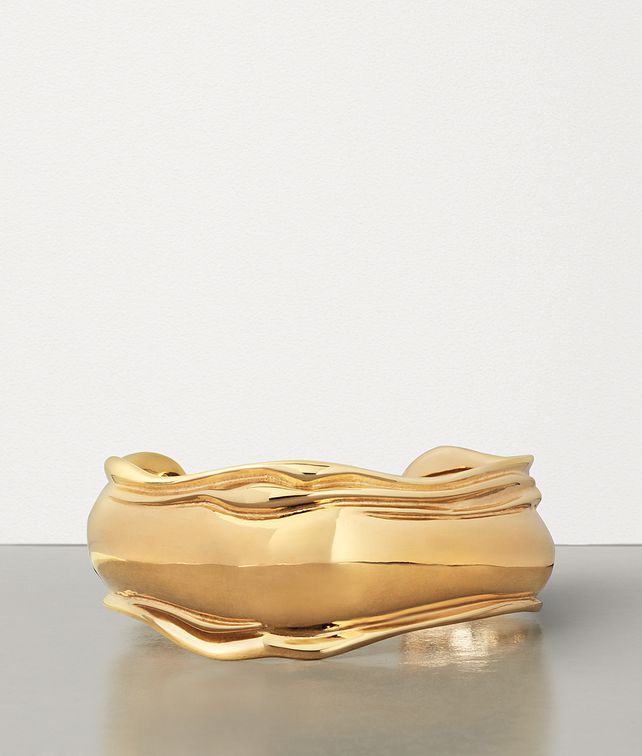 BOTTEGA VENETA BRACELET IN GOLD-PLATED SILVER Bracelet Woman fp