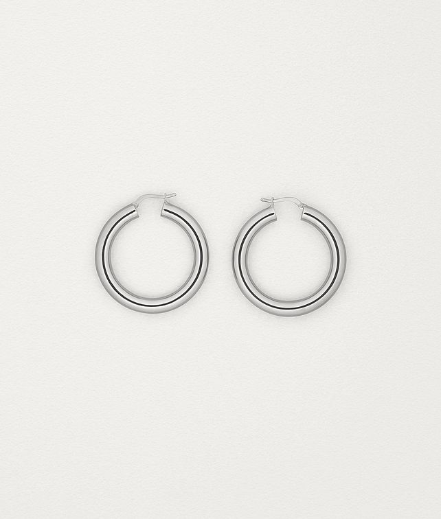 BOTTEGA VENETA EARRINGS IN STERLING SILVER Earrings Woman fp