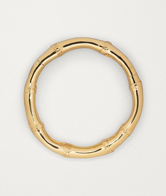 BOTTEGA VENETA NECKLACE IN GOLD-PLATED SILVER Necklace Woman fp