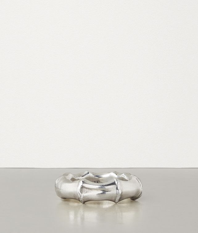 BOTTEGA VENETA RING IN STERLING SILVER Ring Woman fp
