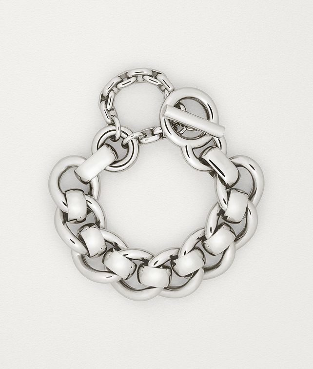 BOTTEGA VENETA BRACELET IN STERLING SILVER Bracelet Woman fp