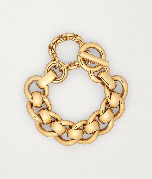 BOTTEGA VENETA BRACELET IN GOLD PLATED SILVER Bracelet Woman fp