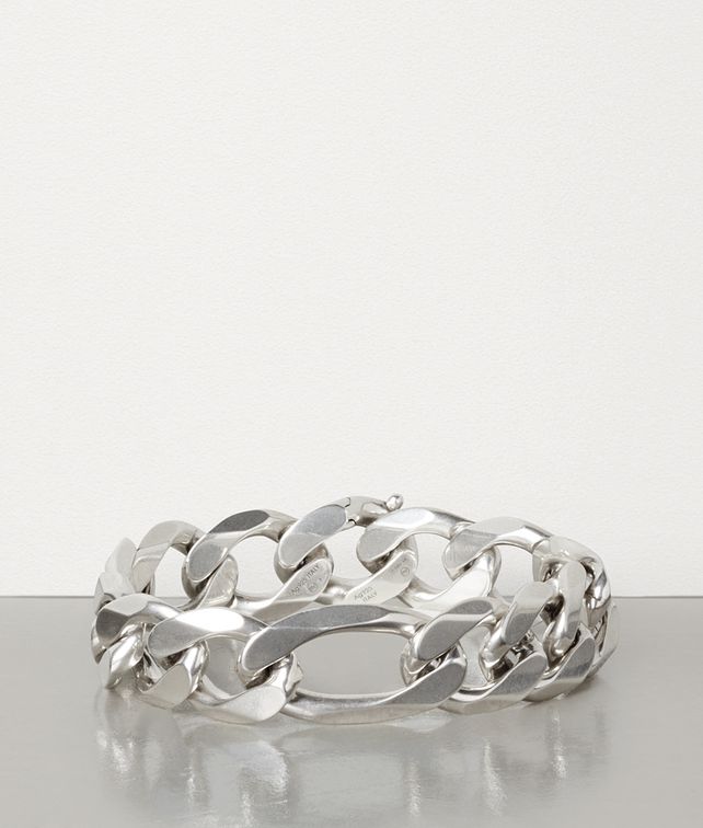 BOTTEGA VENETA BRACELET IN STERLING SILVER Bracelet Man fp