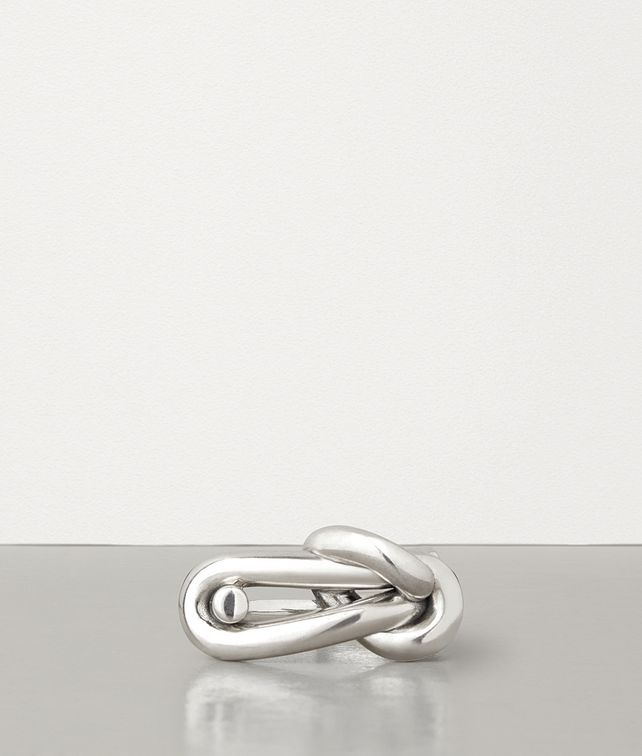 BOTTEGA VENETA RING IN STERLING SILVER Ring Man fp