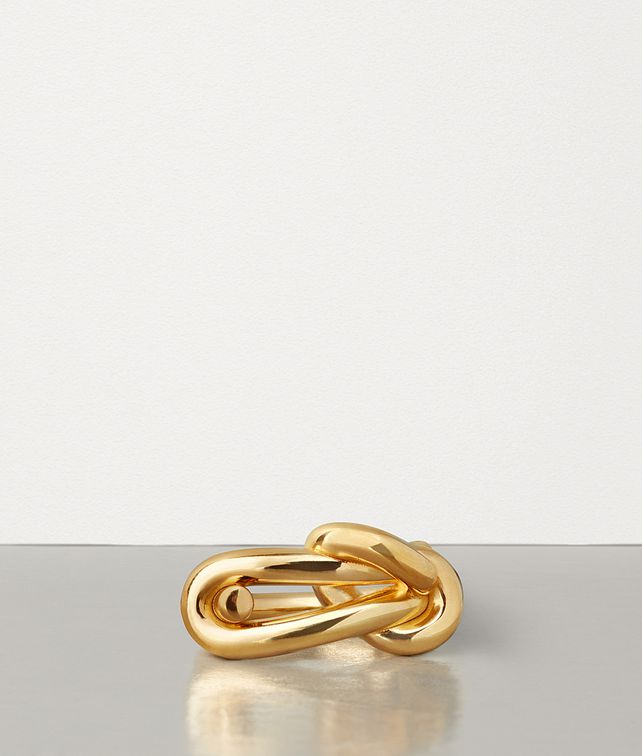 BOTTEGA VENETA RING IN GOLD-PLATED SILVER Ring Man fp