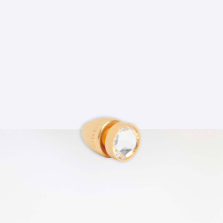 balenciaga bottle cap earring