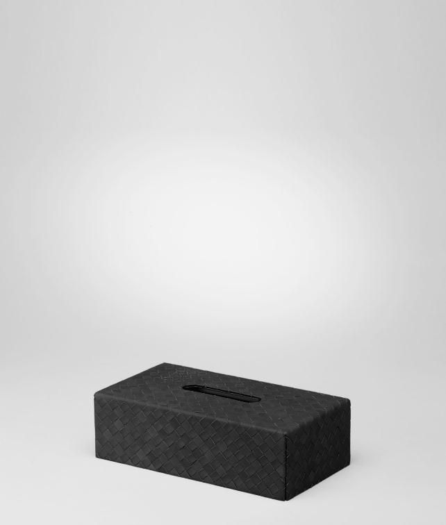 BOTTEGA VENETA Intrecciato Nappa Horizontal Tissue Box Desk accessory E fp
