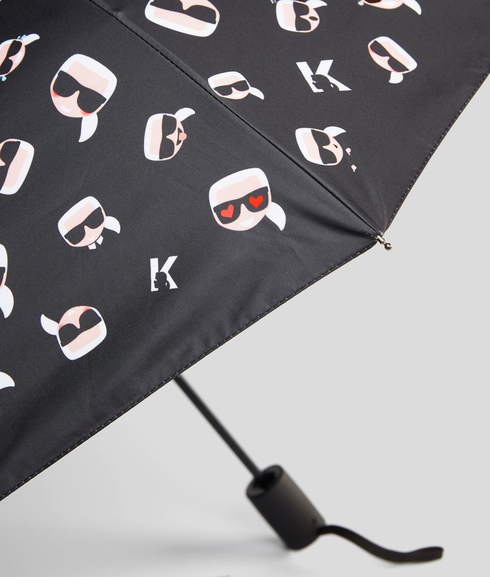 KARL LAGERFELD K/Ikonik Printed Umbrella Umbrella Woman d