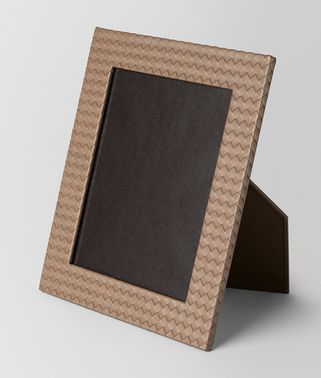 ASH INTRECCIATO NAPPA LEATHER LARGE PHOTO FRAME