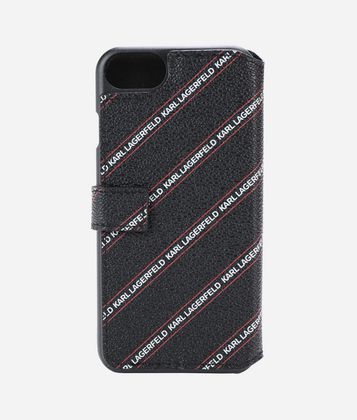 KARL LAGERFELD LOGO FOLIO IPHONE 8 CASE