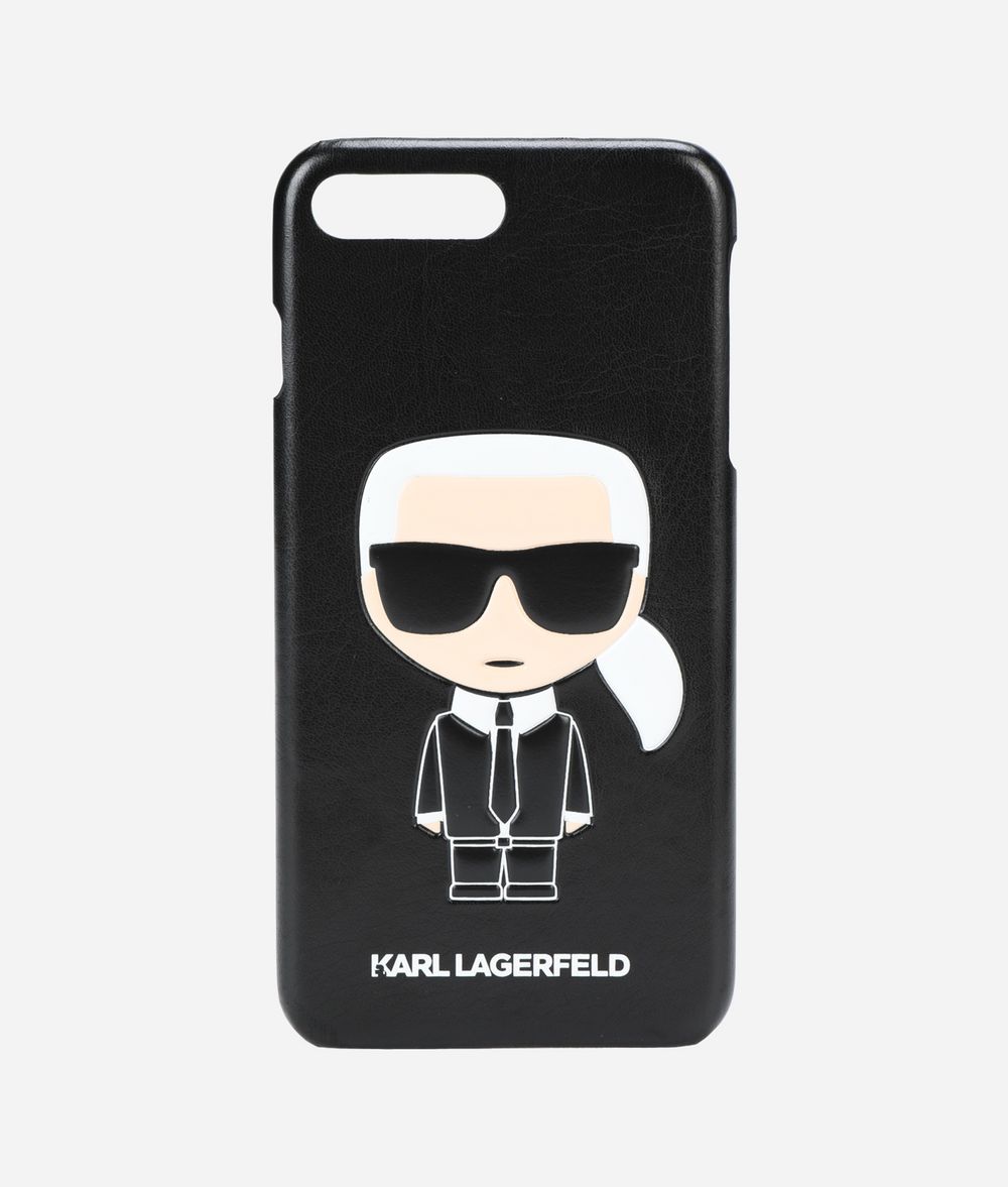 KARL LAGERFELD K/IKONIK EMBOSSED IPHONE 8 PLUS CASE iPad/iPhone Case Woman f