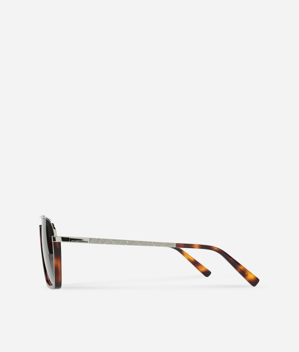 KARL LAGERFELD Karl Aviator-Style Sunglasses Eyewear Man d