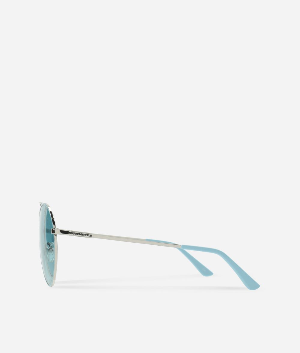 KARL LAGERFELD Karl Oval-Frame Sunglasses Eyewear Woman d