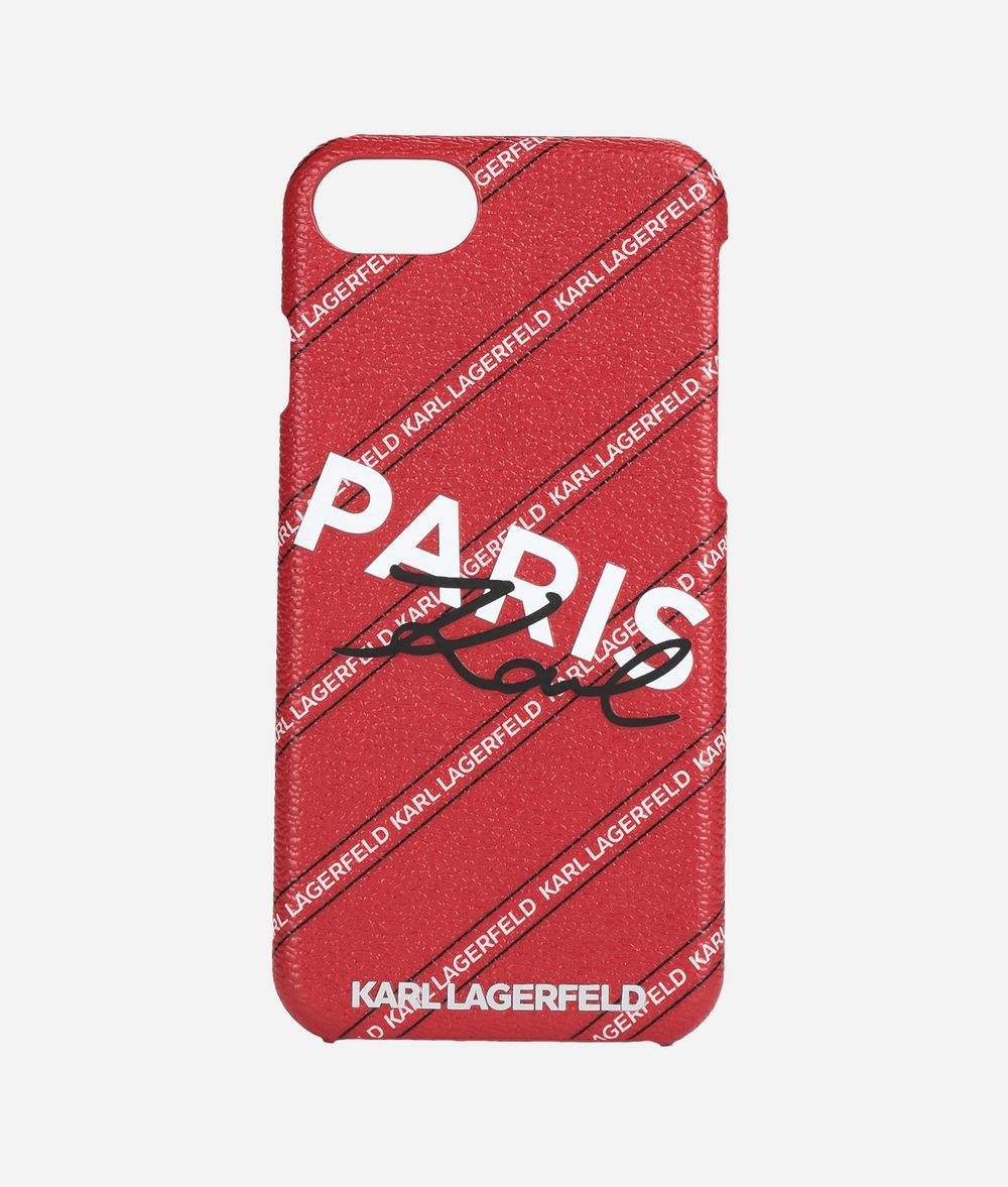 KARL LAGERFELD K/City iPhone 7/8 Cover iPad/iPhone Case Woman f
